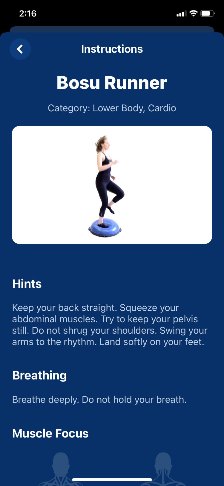 Fitify Fitness & Home Workout BOSU runner